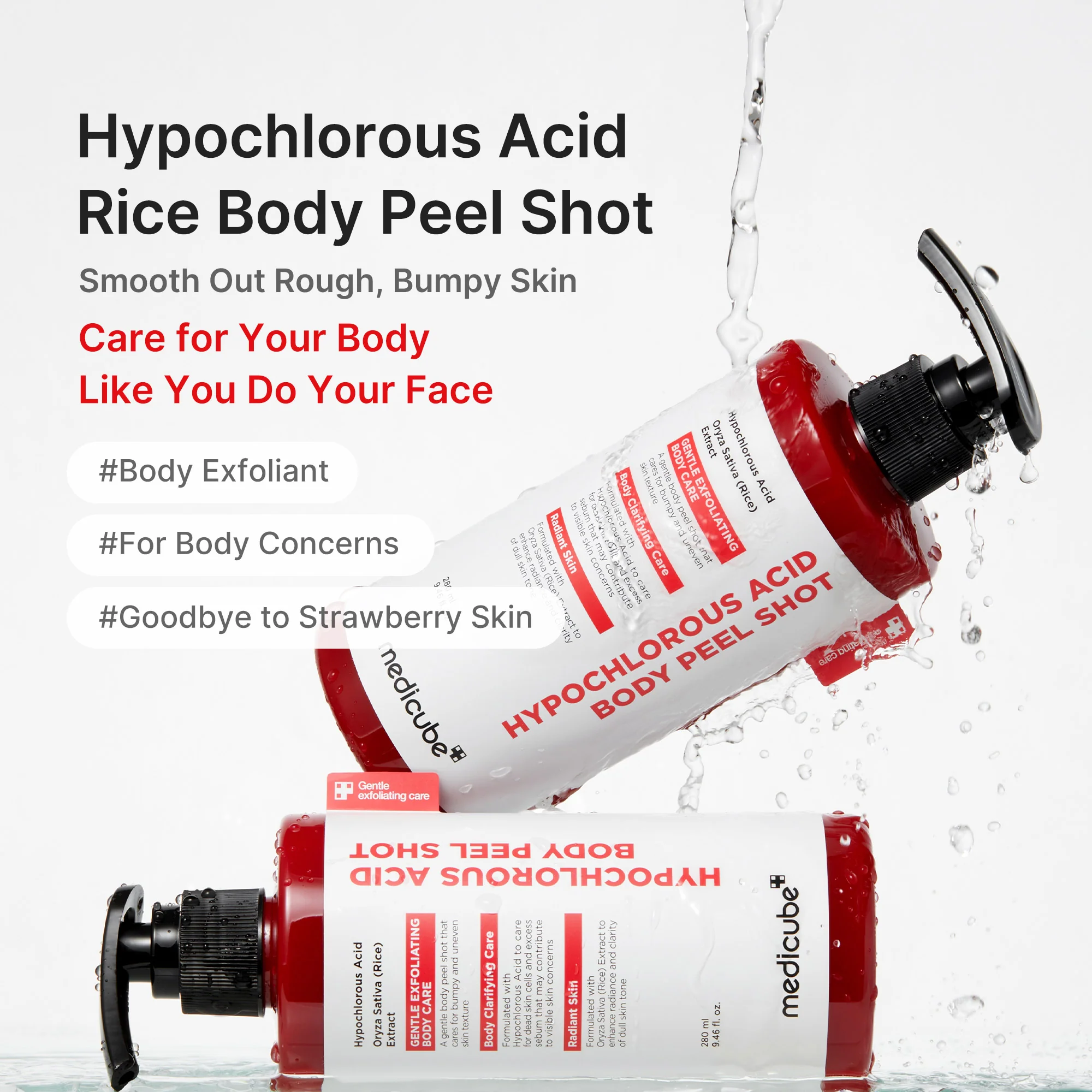 Hypochlorous Acid Rice Body Peel Shot - Image 2