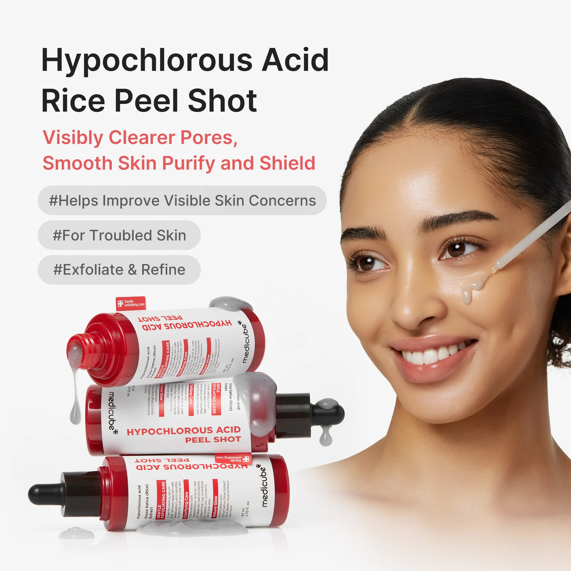 Hypochlorous Acid Rice Peel Shot - Image 2