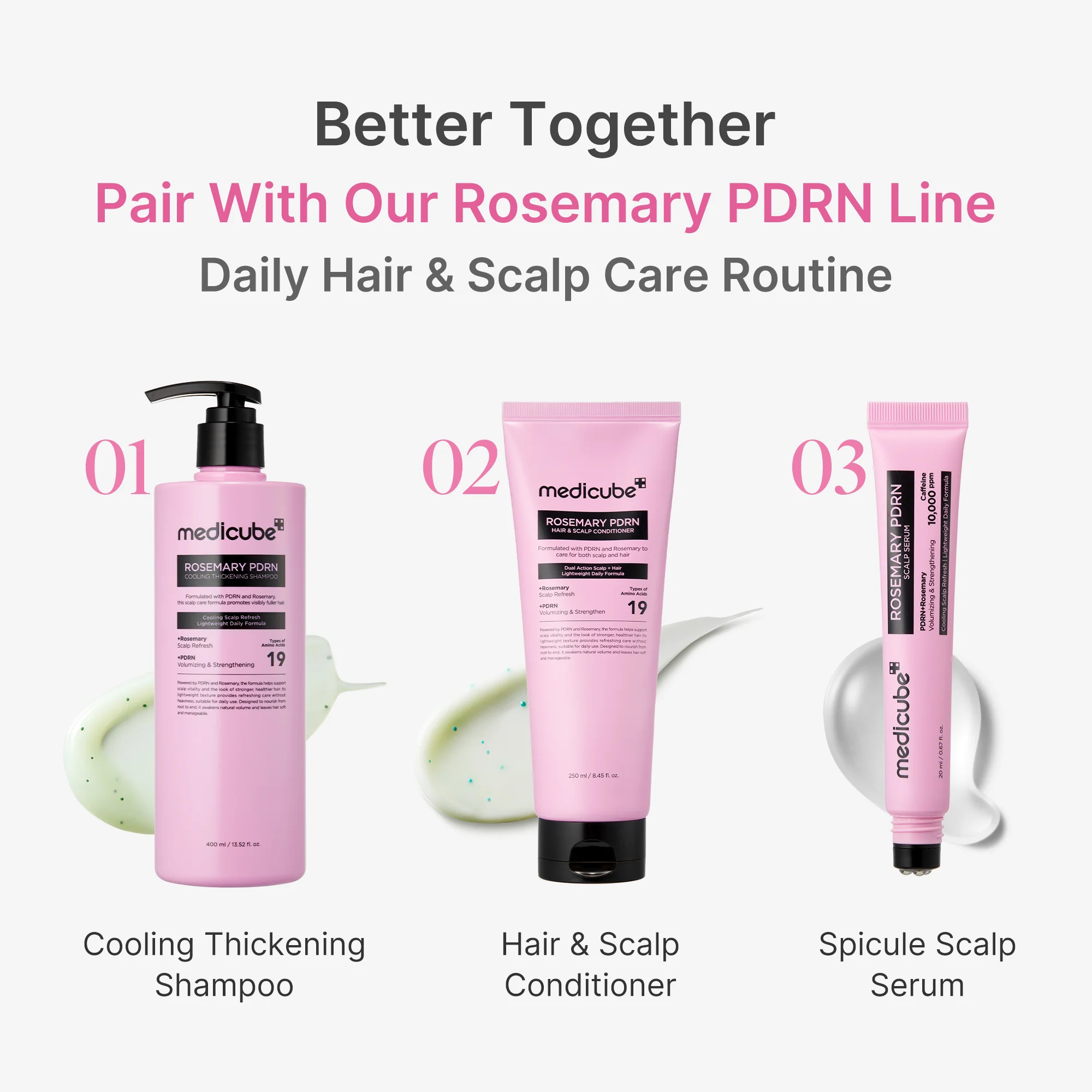 Rosemary PDRN Cooling Thickening Shampoo - Image 7