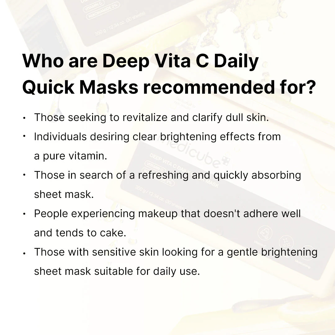 [Subscr.] Deep Vita C Daily Quick Masks - Image 9