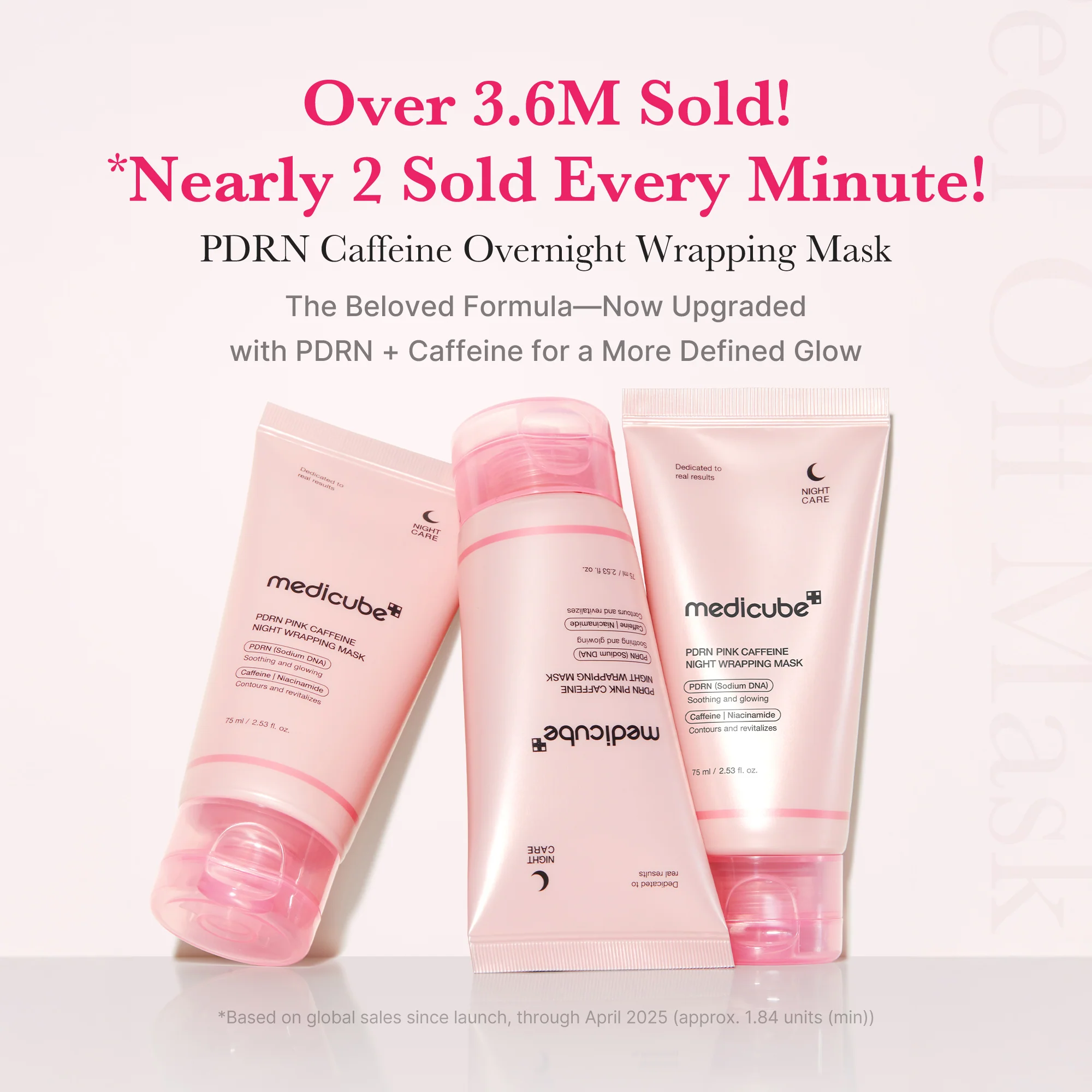 [GIFT] PDRN Pink Caffeine Overnight Wrapping Mask - Image 2